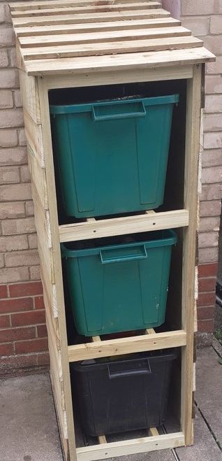 Recycling Box Storage